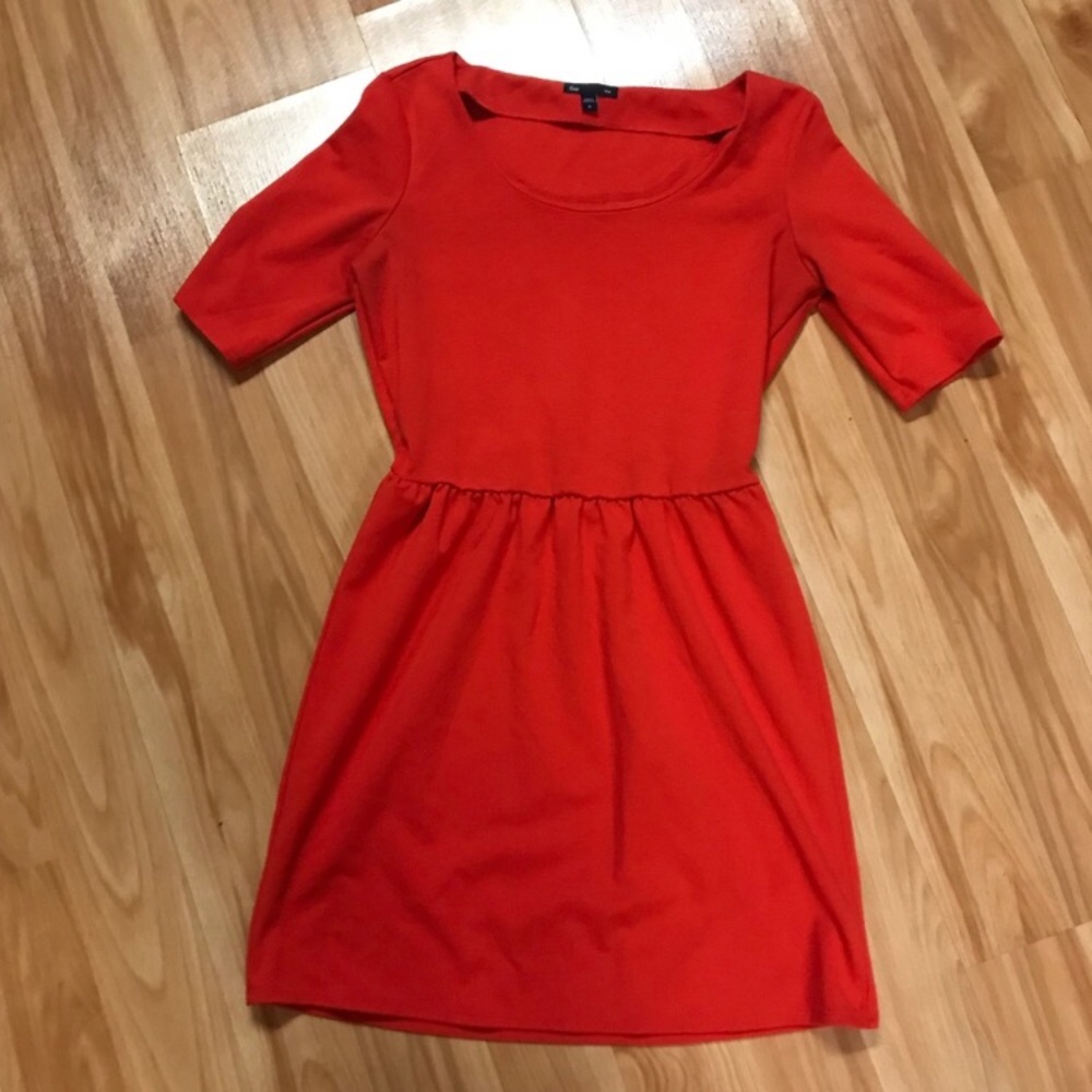 Vermilion Gap Fit and Flare Dress